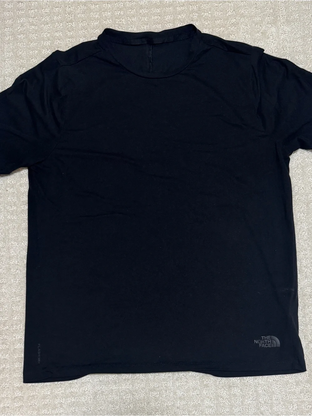 The North Face Black Short-Sleeve Crew Performance Tee